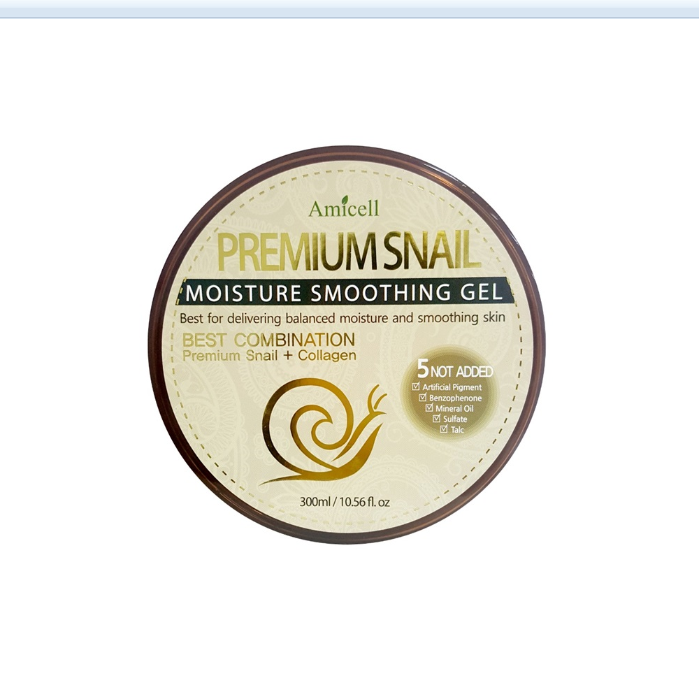 Amicell Premium Snail Moisture Smoothing Gel