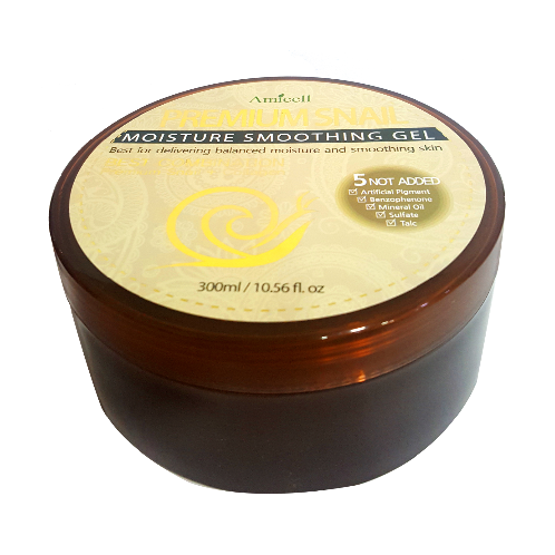 Amicell Premium Snail Moisture Smoothing Gel | Moisturizing,Cooling,Soothing