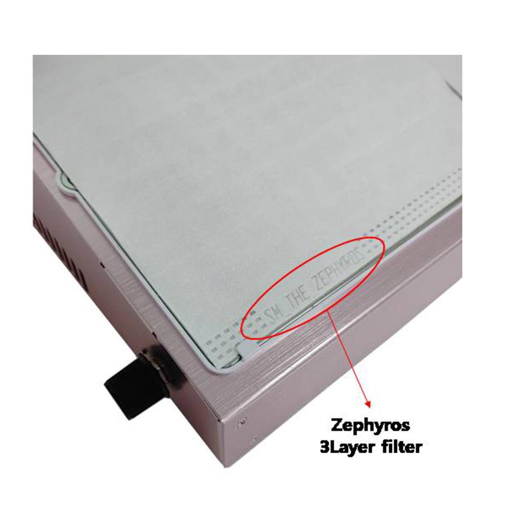Zephyros nail dust filter