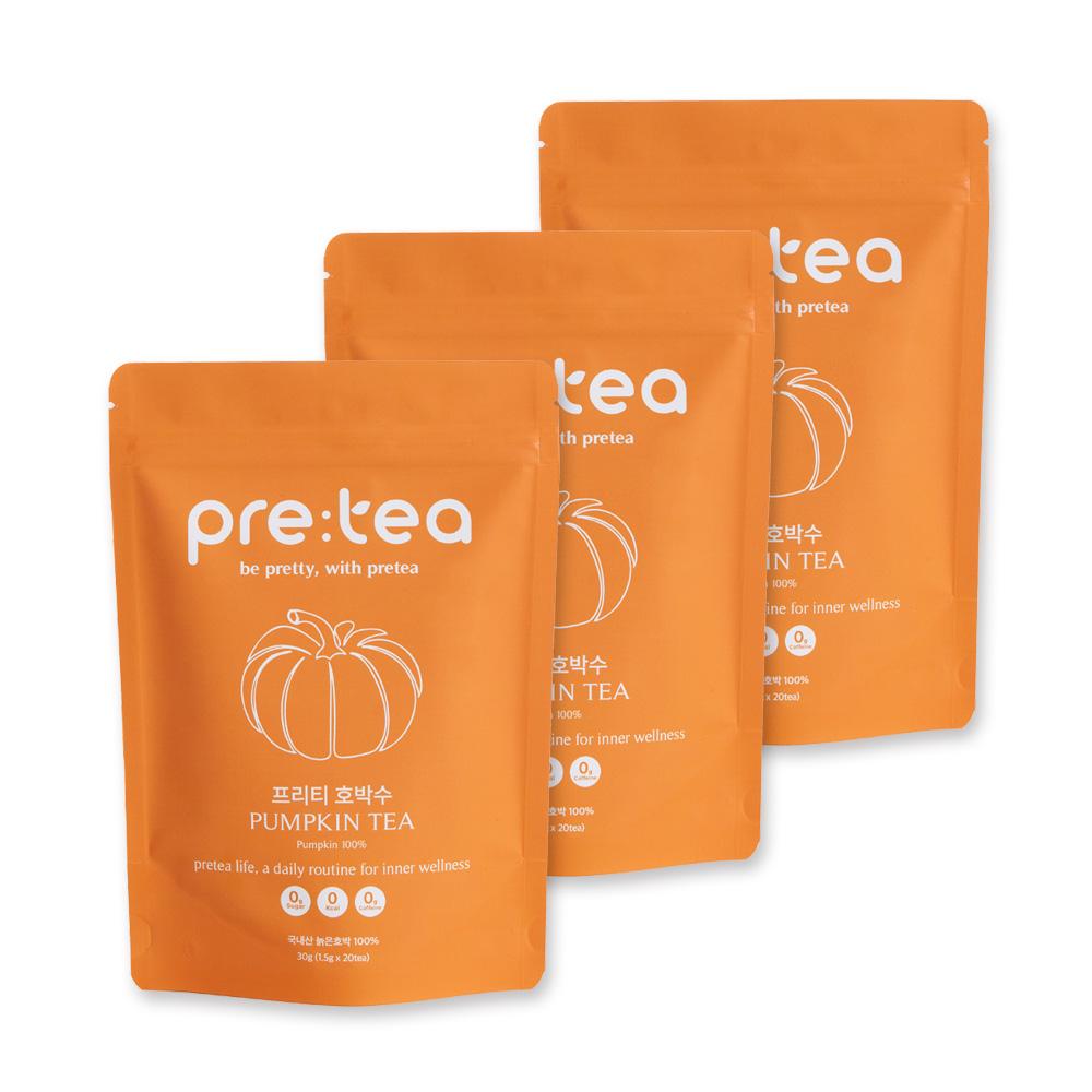 PRETEA PUMPKIN HURBAL TEA, (1.5g*20tea)