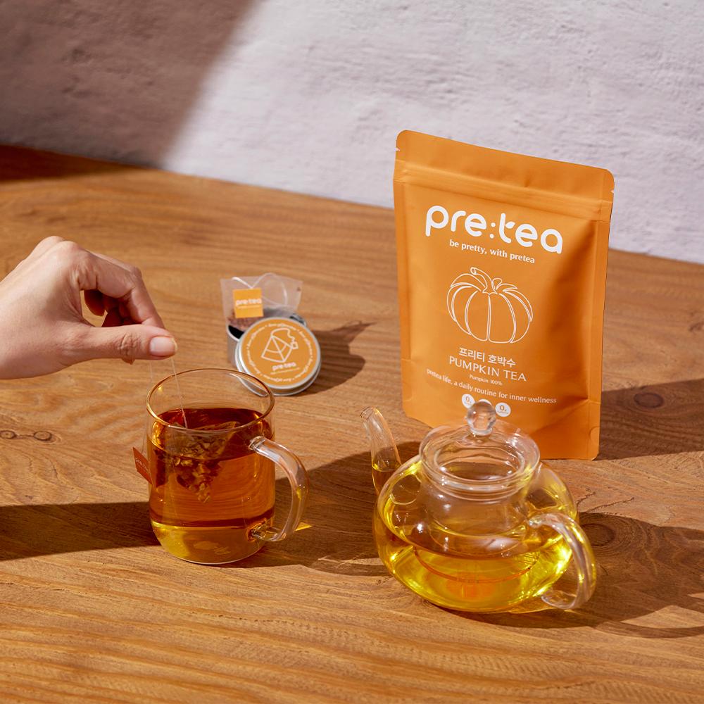 PRETEA PUMPKIN HURBAL TEA, (1.5g*20tea)